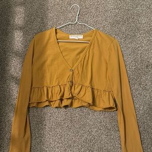 Women’s cropped long sleeve